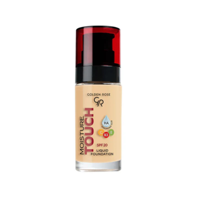 کرم پودر گلدن رز مدل Moisture Touch Liquid شماره 107